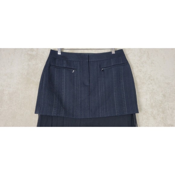 BCBGMaxAzria Black Sheer Skirt - Picture 7 of 16